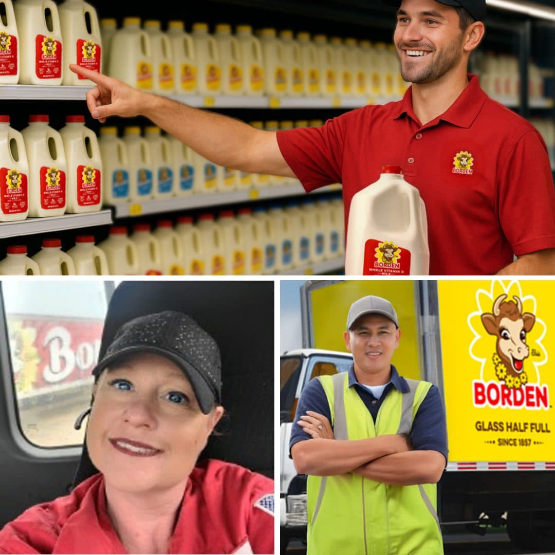 A collage of Borden team members