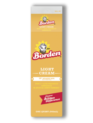 Heavy Whipping Cream - Borden Dairy